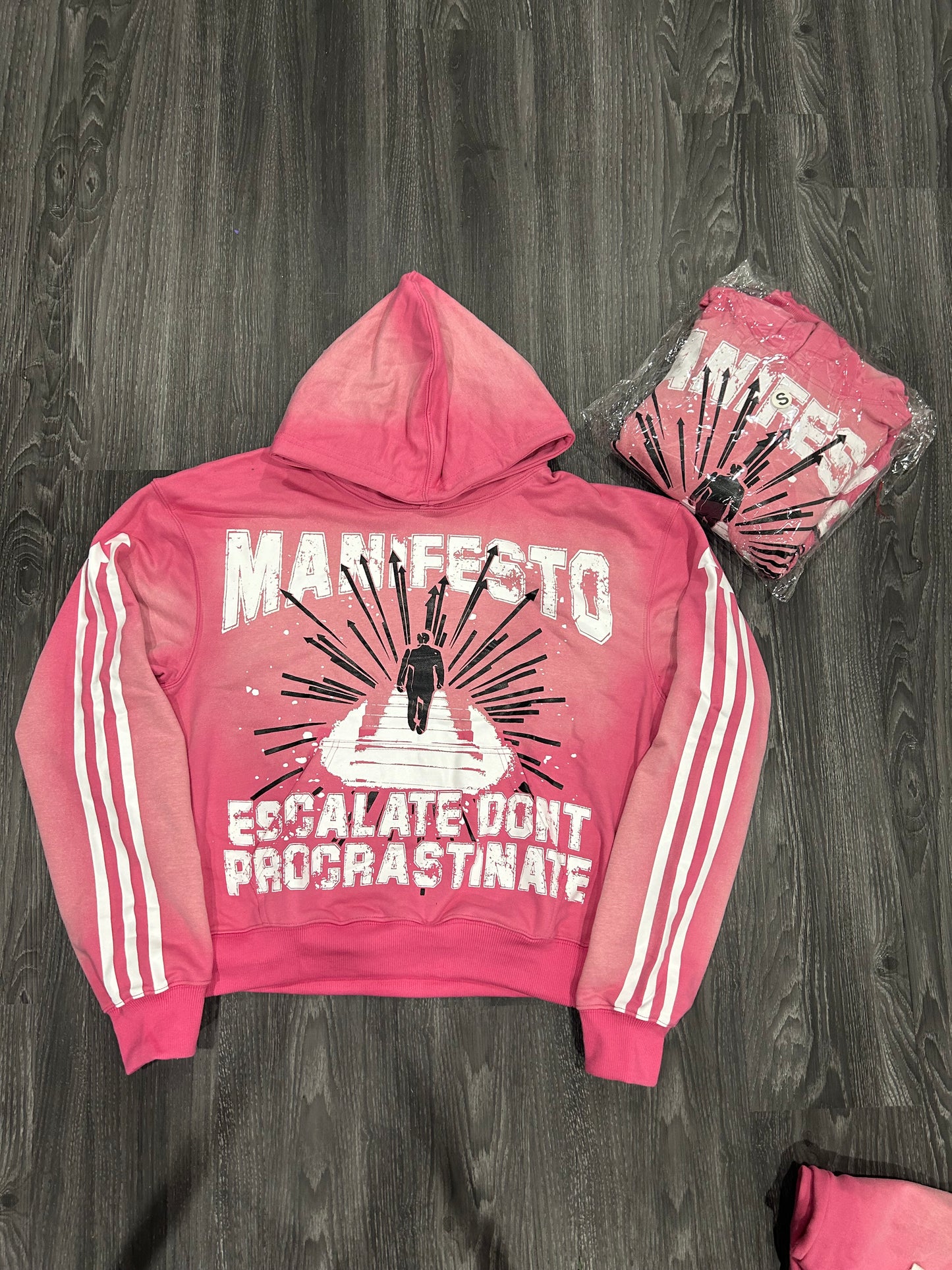 Pink Escalate Don’t Procrastinate Hoodie