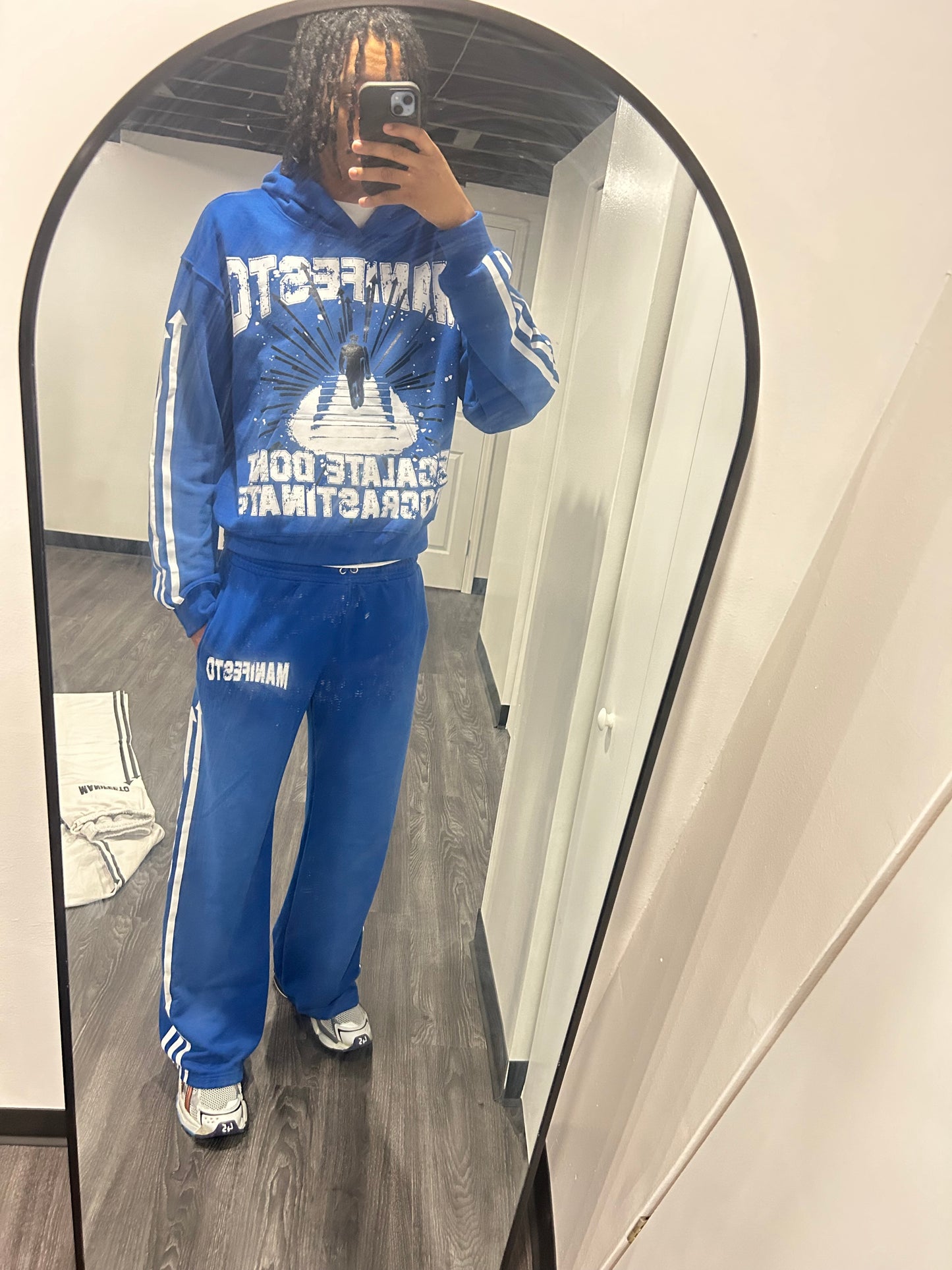 Royal Blue Escalate Don’t Procrastinate Sweats