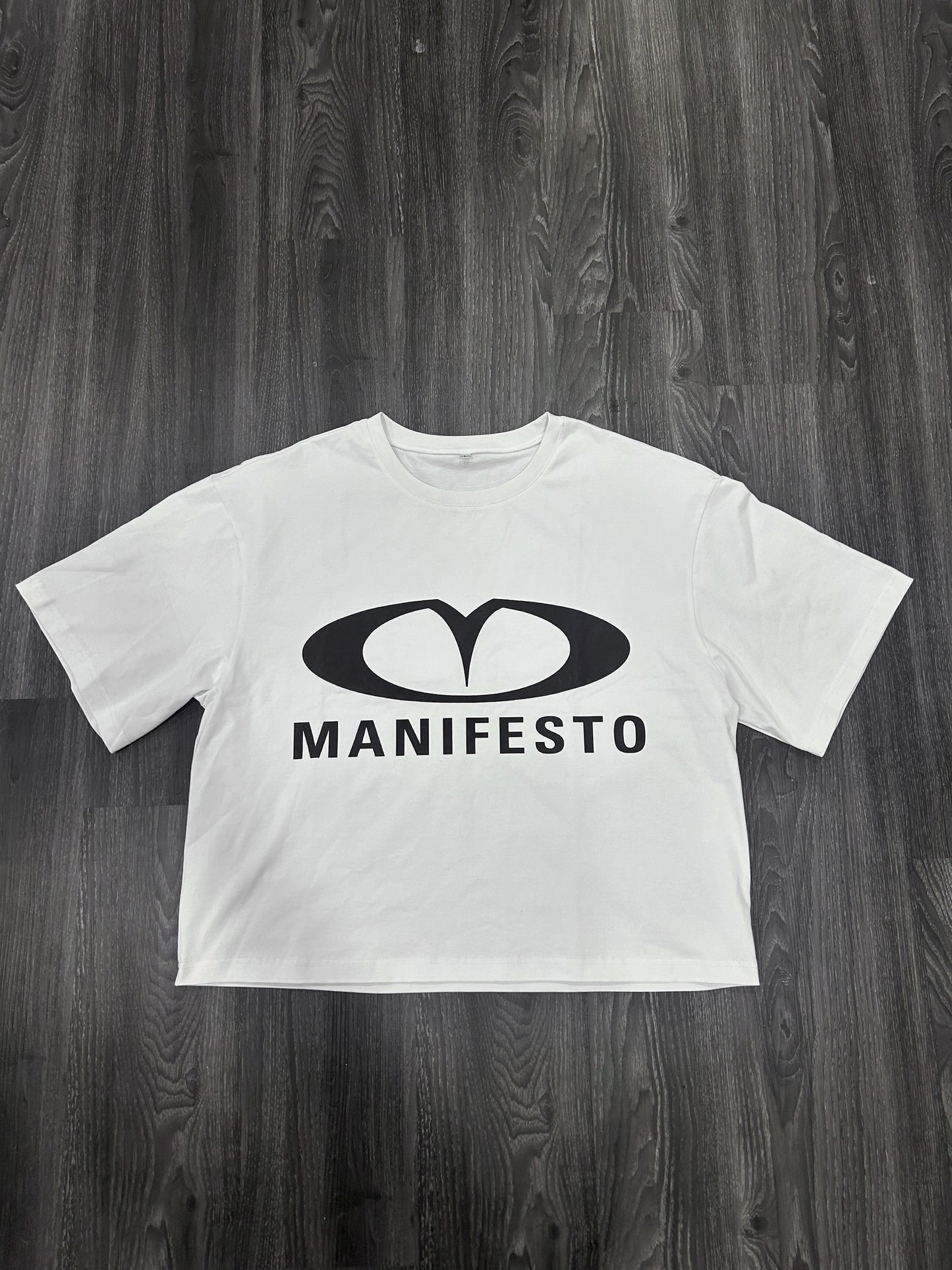 Manifesto Revamp Cropped Tees