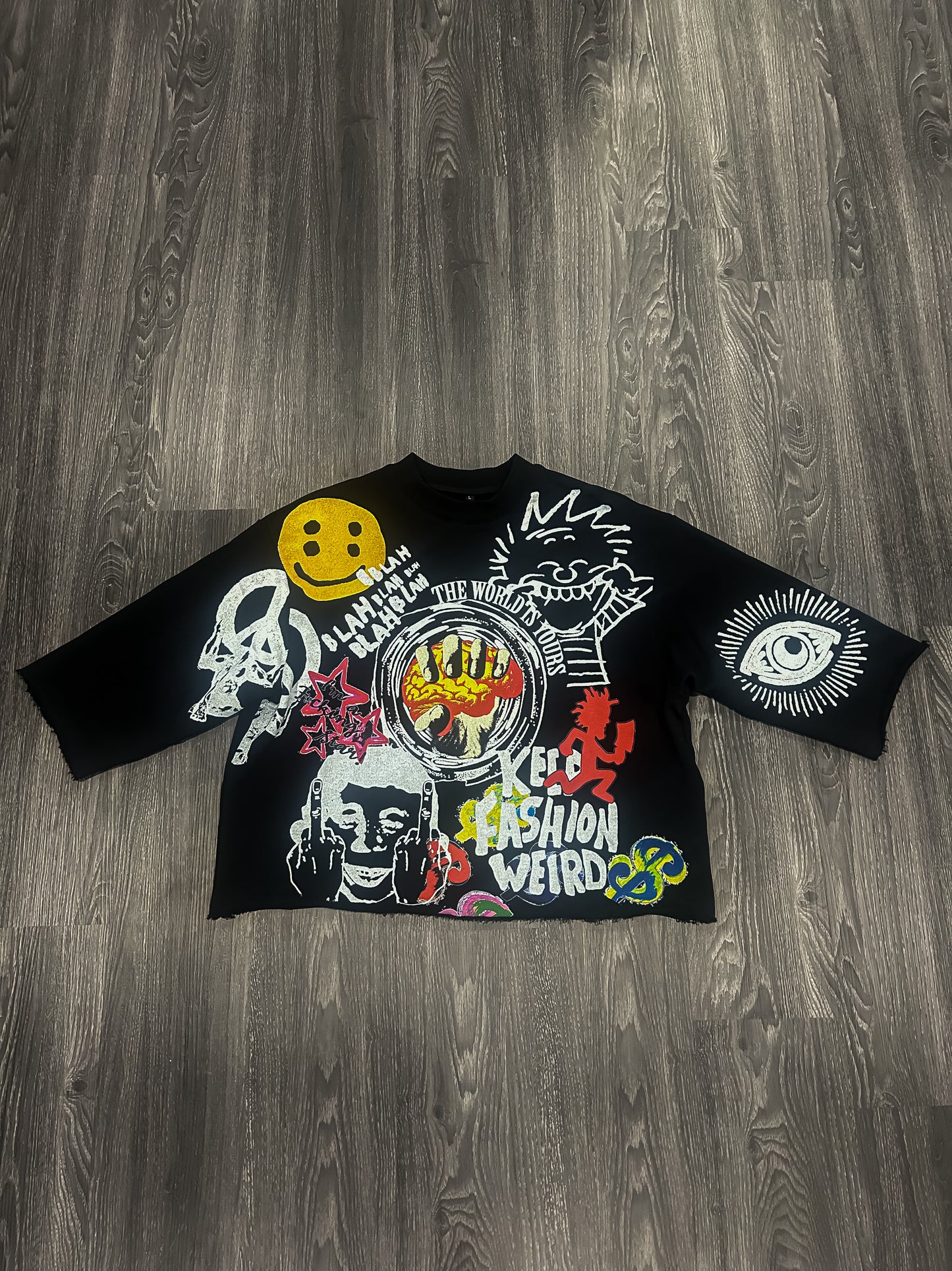 Black All Around Tee