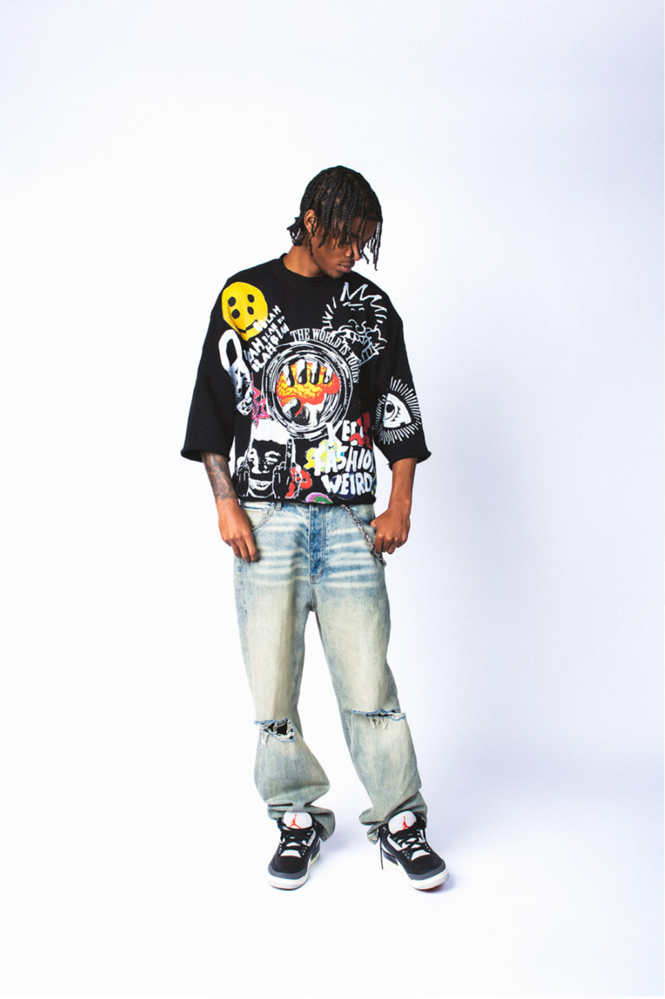 Black All Around Tee