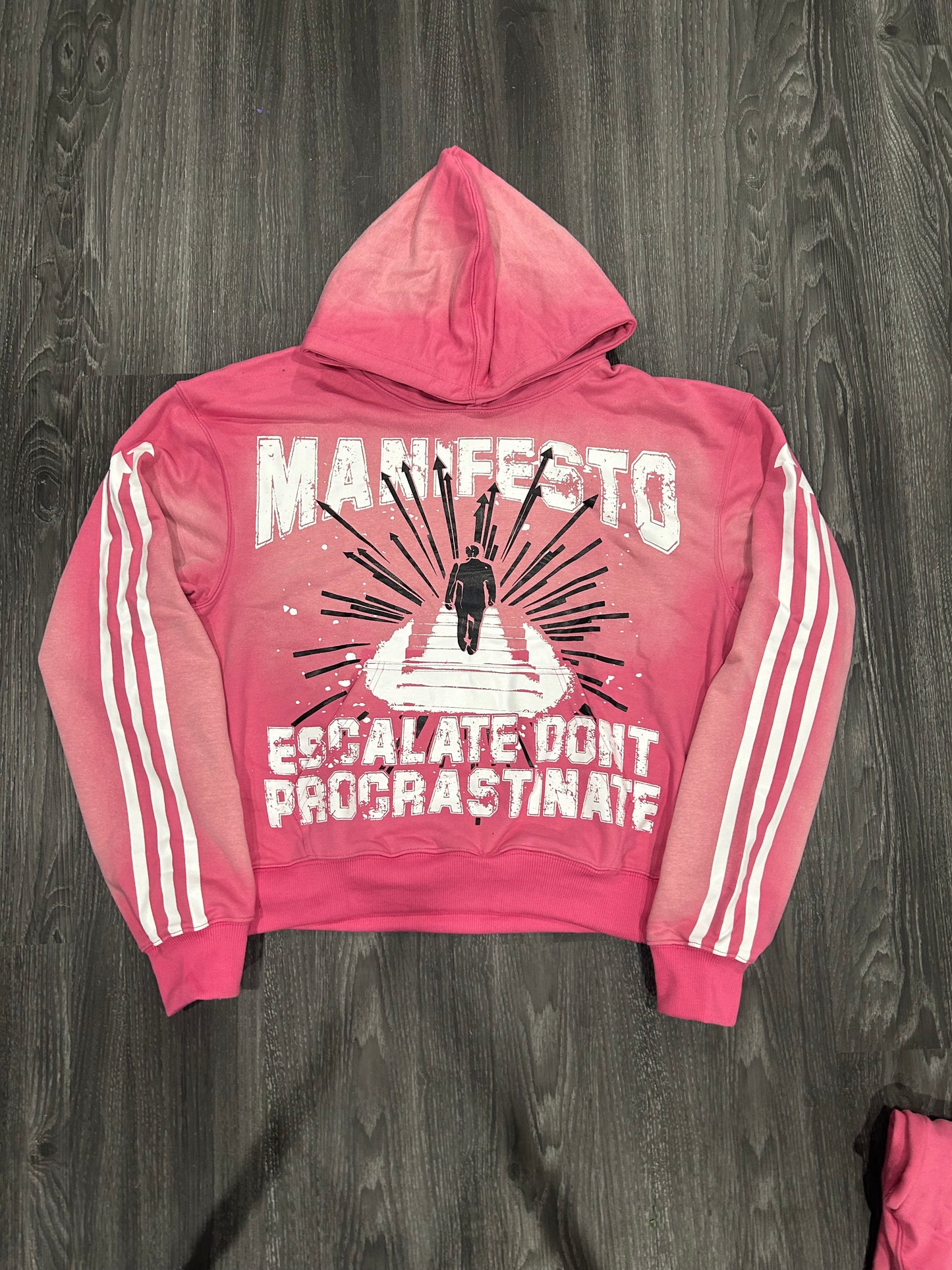 Pink Escalate Don’t Procrastinate Hoodie