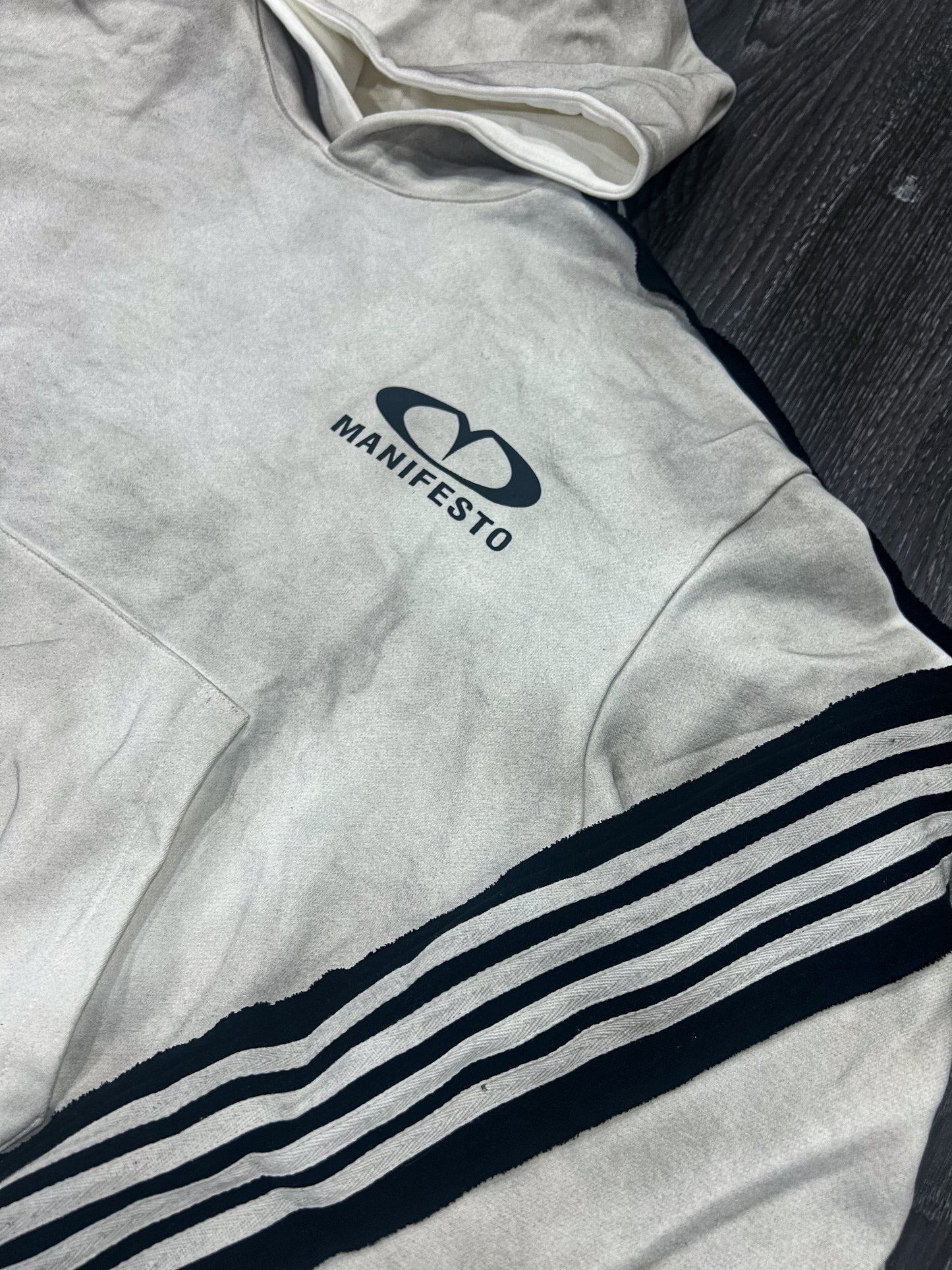 White Manifesto Revamp Hoodie